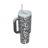 40oz Insulated Tumbler with Handle & Straw – Stainless Steel Travel Mu |Temperature Control, Durability, Convenience, Style
