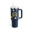 40oz Insulated Tumbler with Handle & Straw – Stainless Steel Travel Mu |Temperature Control, Durability, Convenience, Style